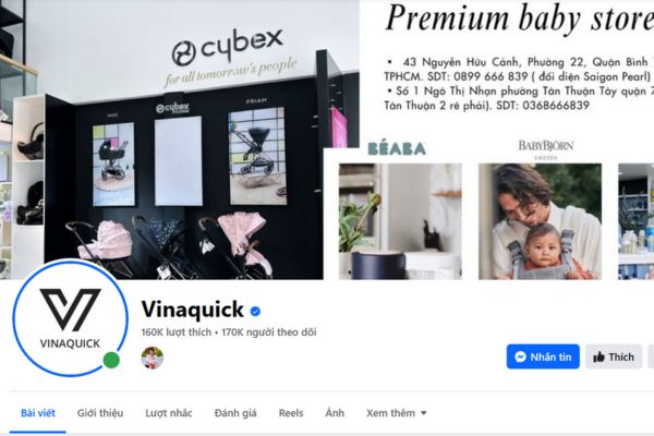 Fanpage Vinaquick